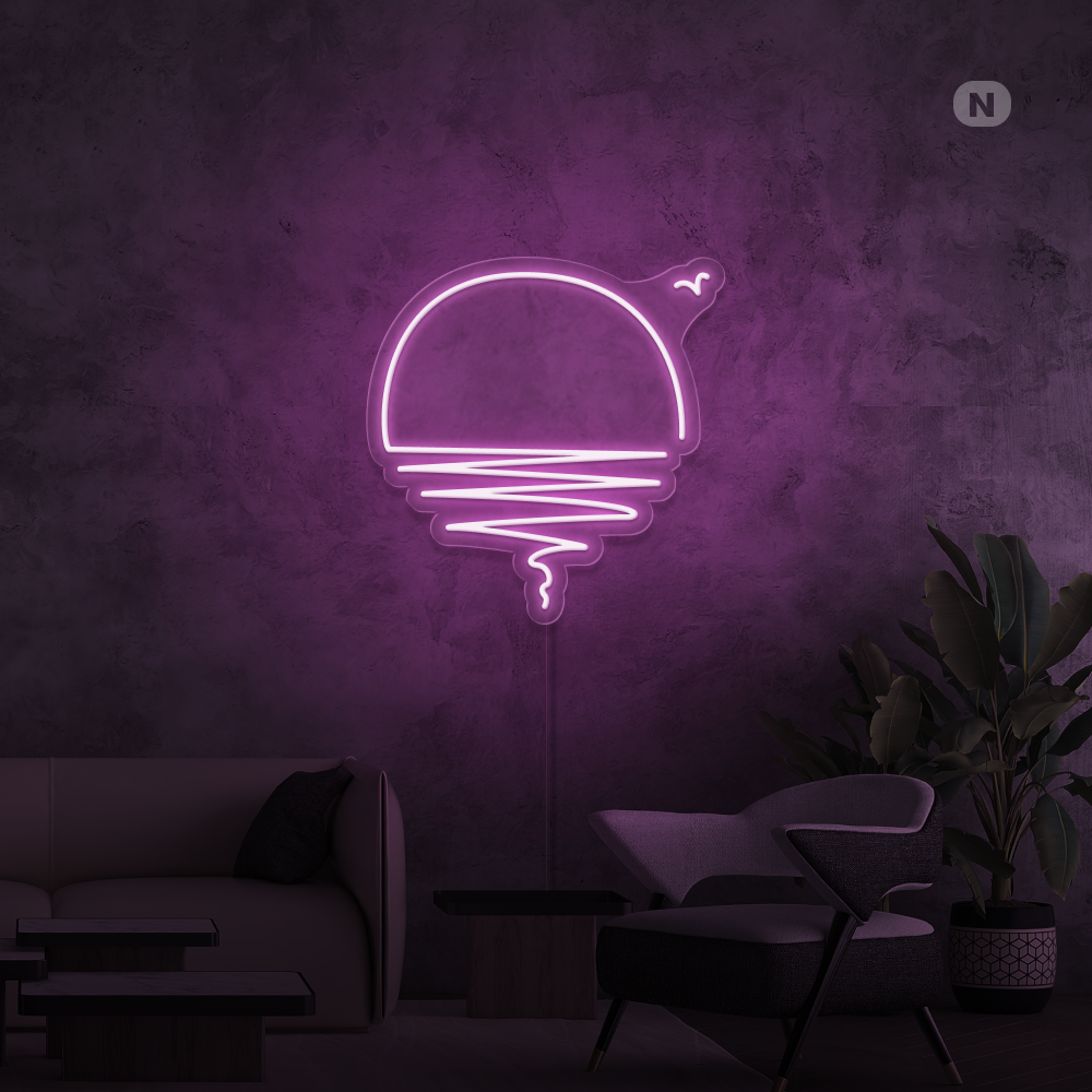 Enseigne néon Coucher de soleil