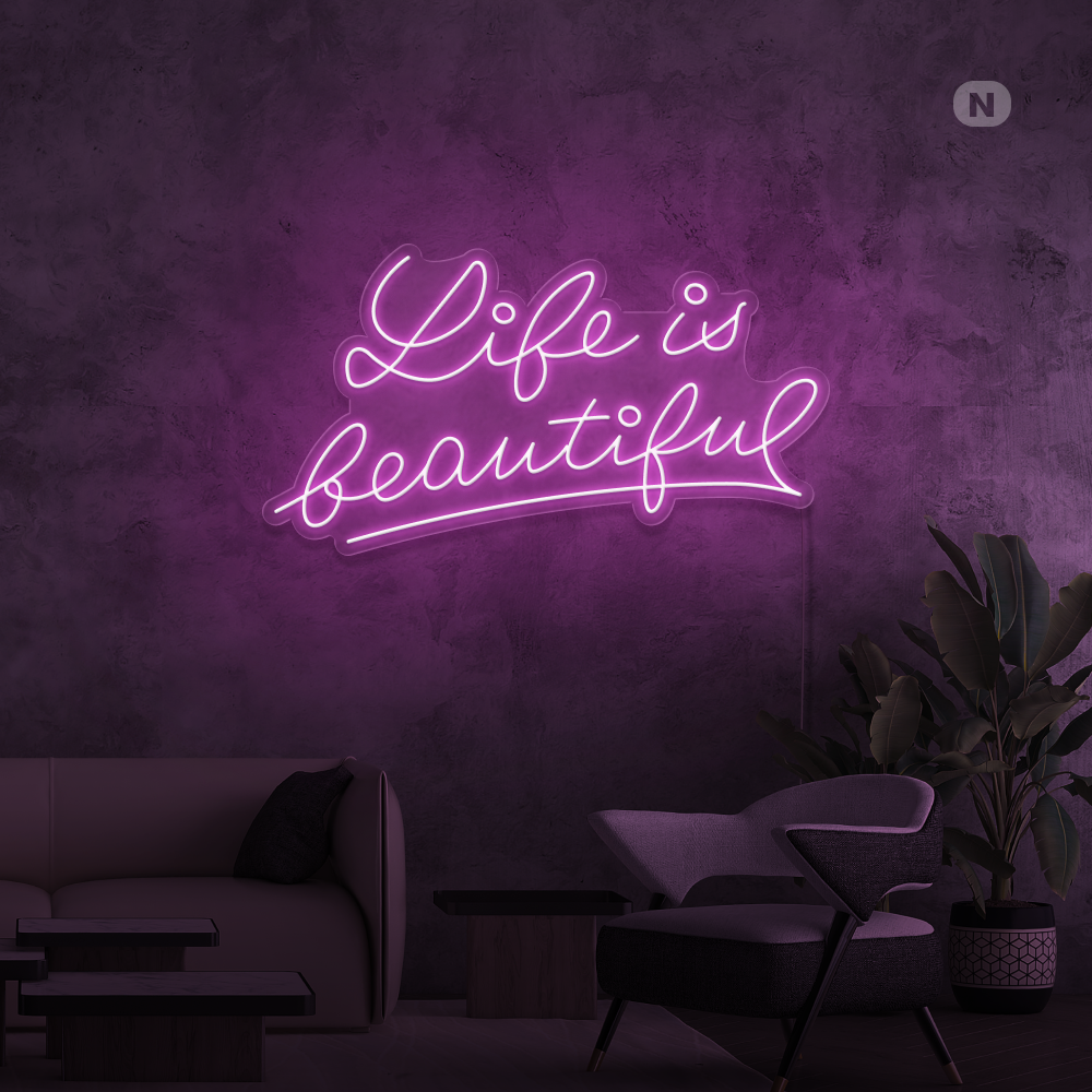 Enseigne néon Life Quote 2