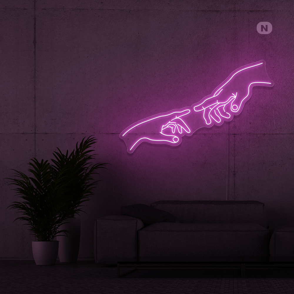 Enseigne néon Connexion