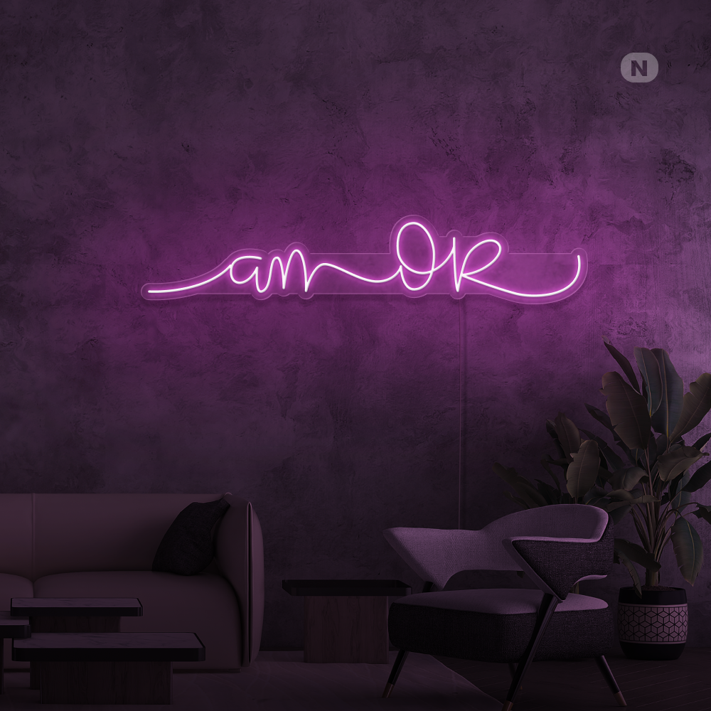 Enseigne néon Amour 2