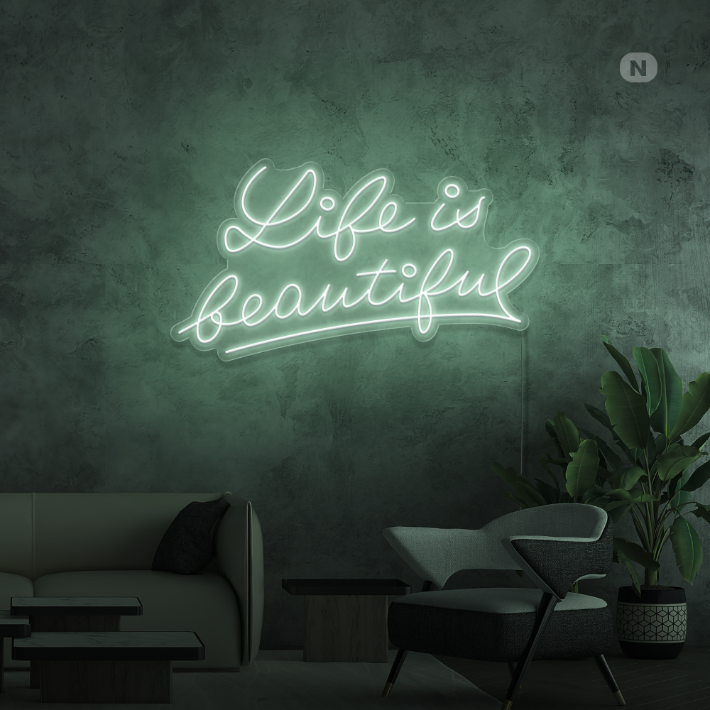 Enseigne néon Life Quote 2