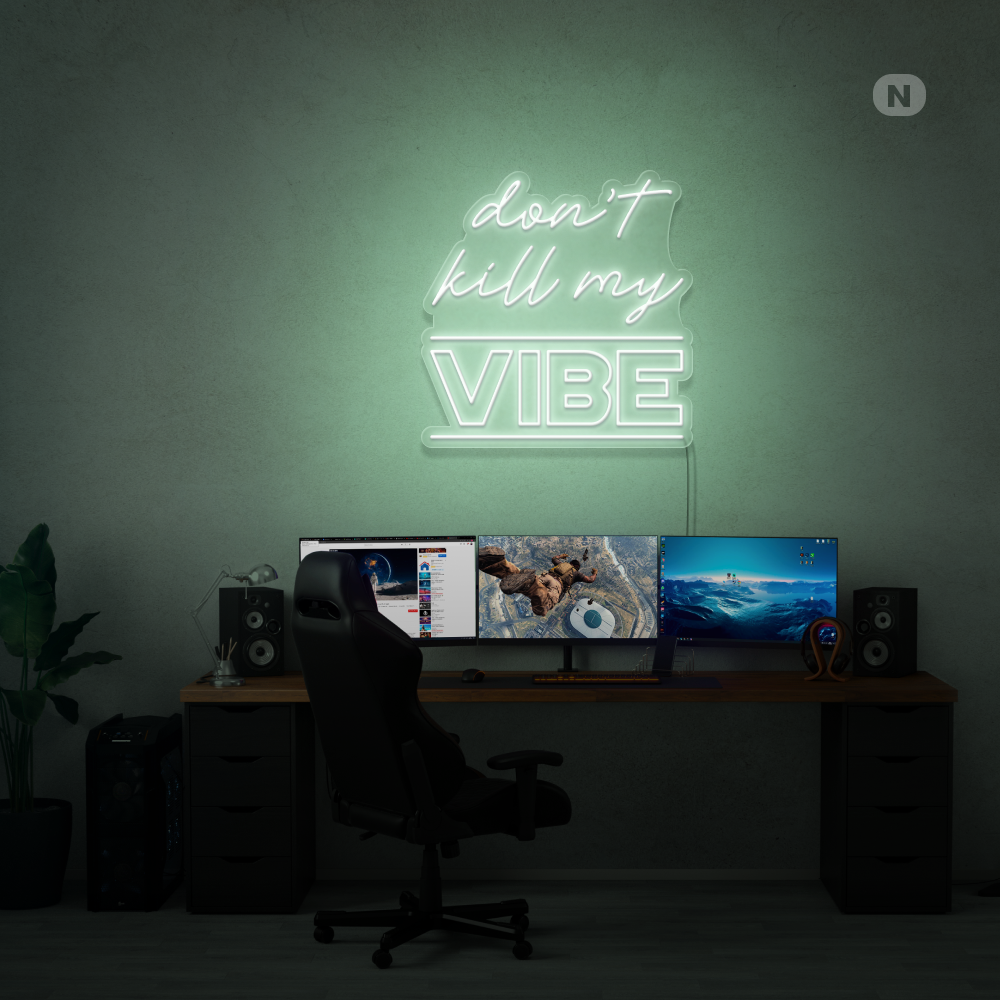 Enseigne néon Vibe