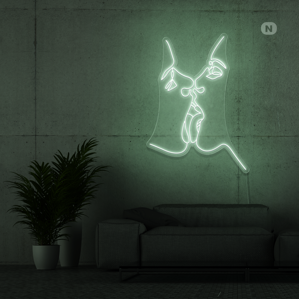 Enseigne néon Partager l'amour