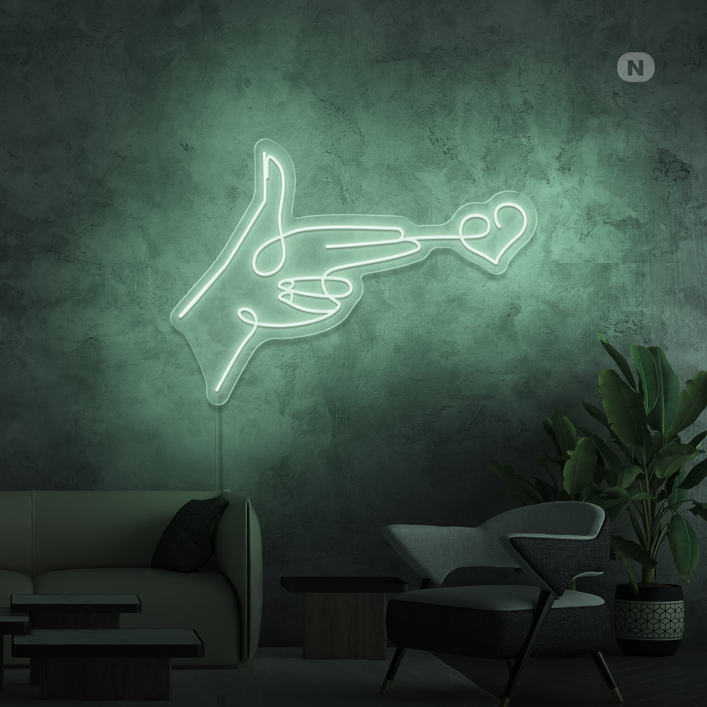 Enseigne néon Lovestarget