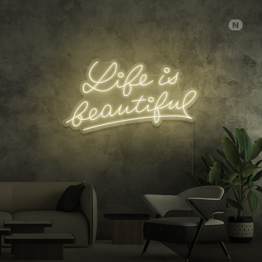 Enseigne néon Life Quote 2