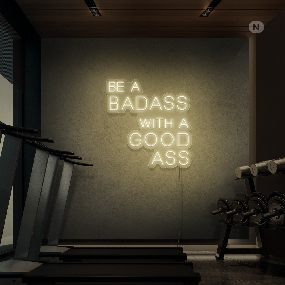 Enseigne néon Gym Quote