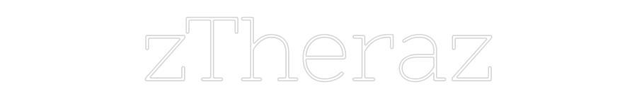 Néon personnalisé: zTheraz