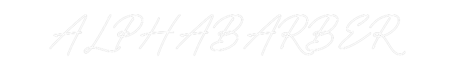 Néon personnalisé: ALPHABARBER