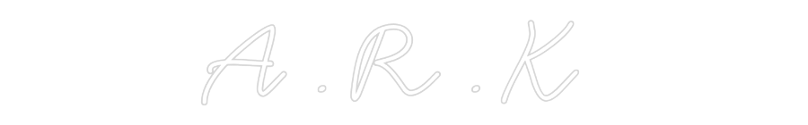 Néon personnalisé: A . R . K
