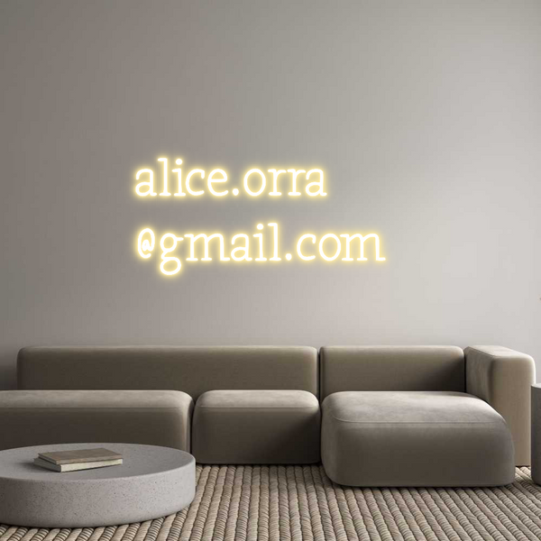 Néon personnalisé: alice.orra
@...