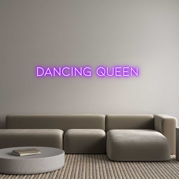 Néon personnalisé: Dancing Queen