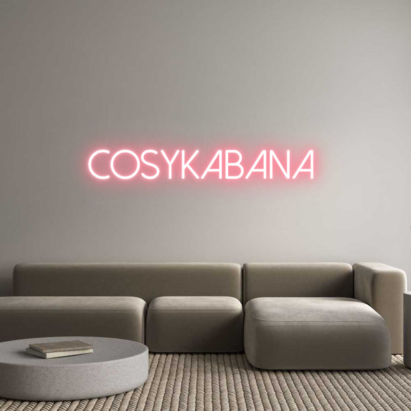 Néon personnalisé: Cosykabana