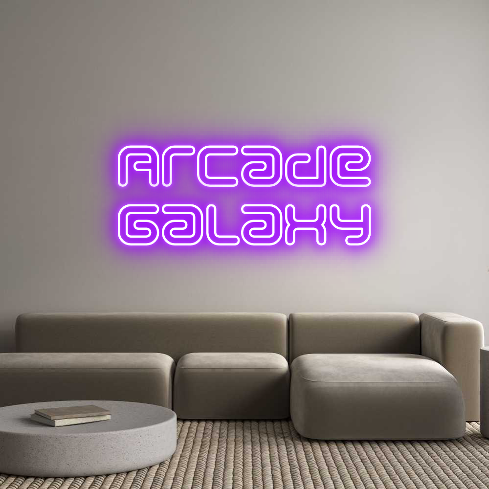 Néon personnalisé: Arcade
Galaxy
