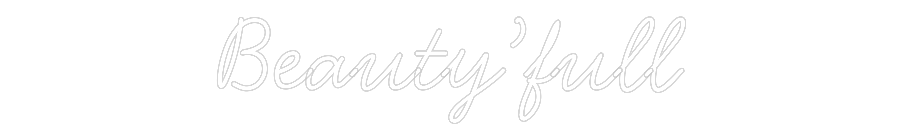Néon personnalisé: Beauty’full