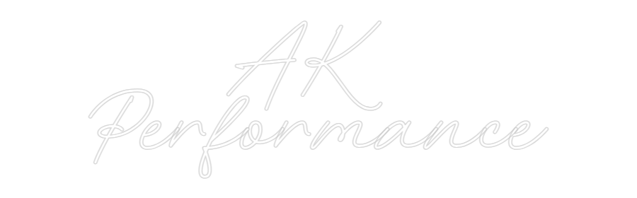 Néon personnalisé: AK 
Performa...