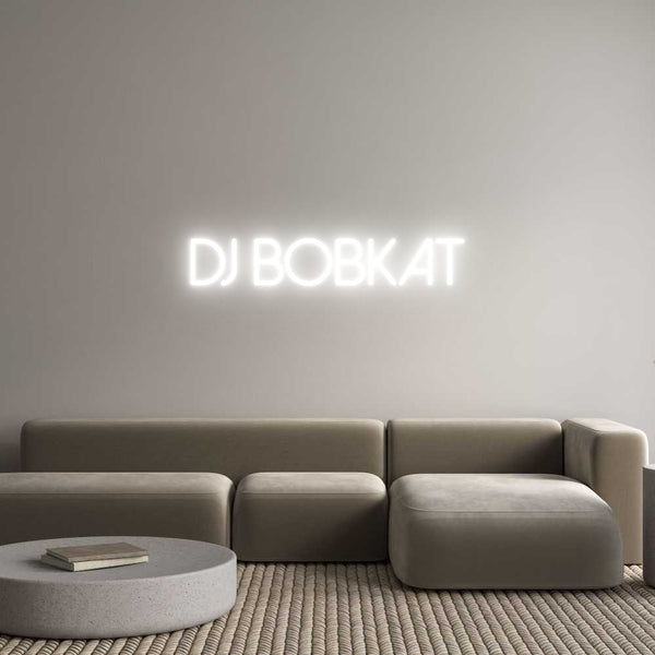 Néon personnalisé: Dj BobKat