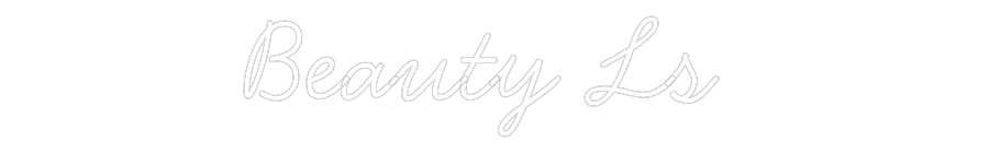 Néon personnalisé: Beauty Ls