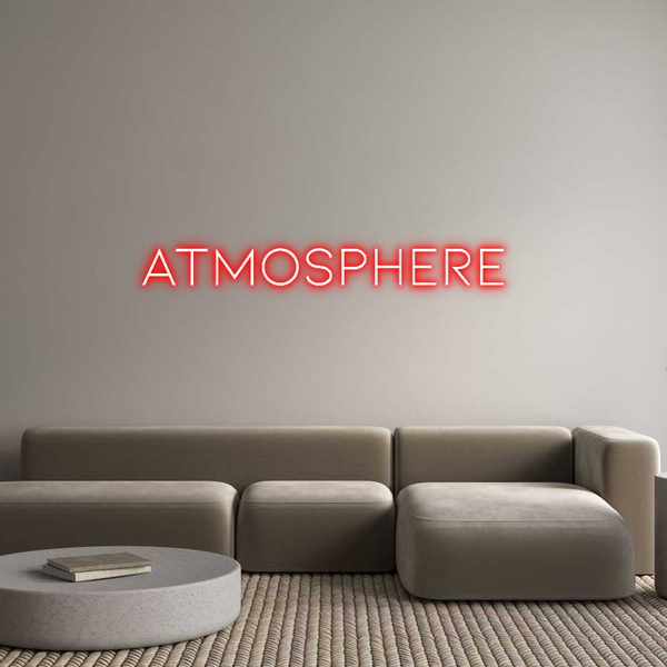 Néon personnalisé: ATMOSPHERE