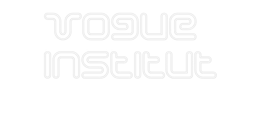 Néon personnalisé: Vogue 
Insti...