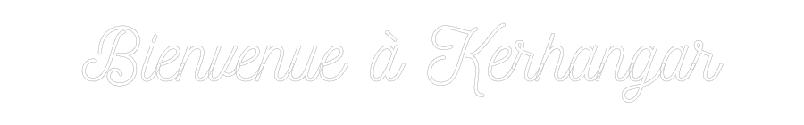 Néon personnalisé: Bienvenue à K...