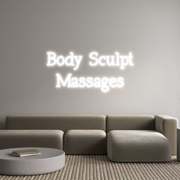 Néon personnalisé: Body Sculpt
...