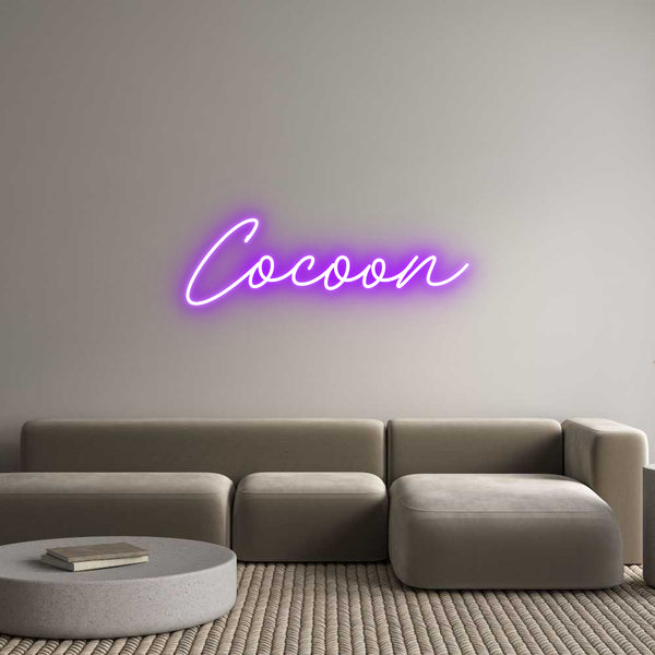 Néon personnalisé: Cocoon