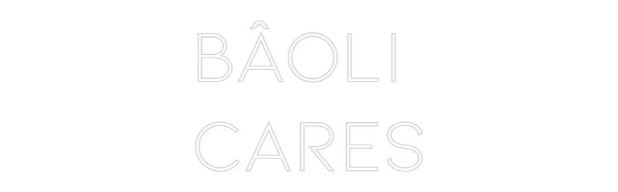 Néon personnalisé: Bâoli 
Cares