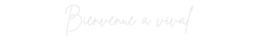 Néon personnalisé: Bienvenue à v...