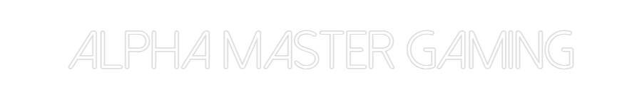 Néon personnalisé: alpha master ...