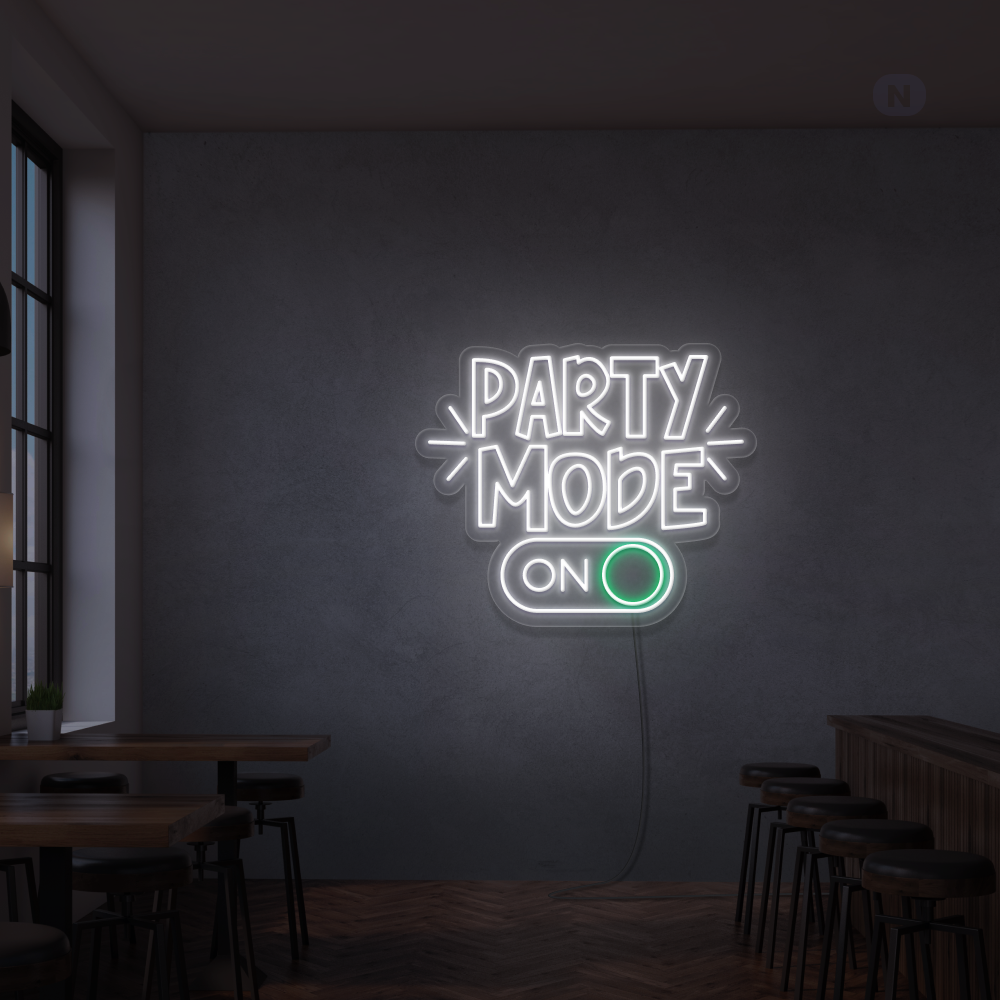Enseigne Néon Party Mode