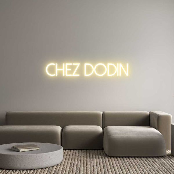 Néon personnalisé: chez DODIN