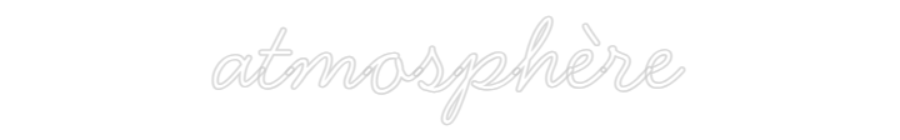 Néon personnalisé: atmosphère