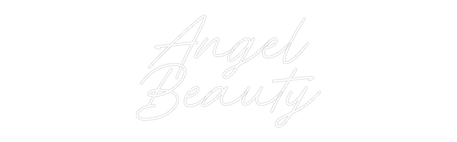 Néon personnalisé: Angel
Beauty