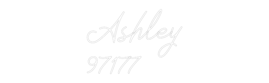 Néon personnalisé: Ashley
97177