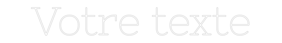 Néon personnalisé: Votre texte