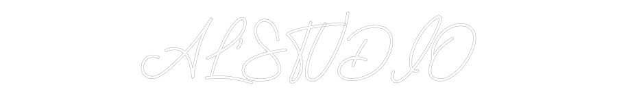 Néon personnalisé: AL’STUDIO