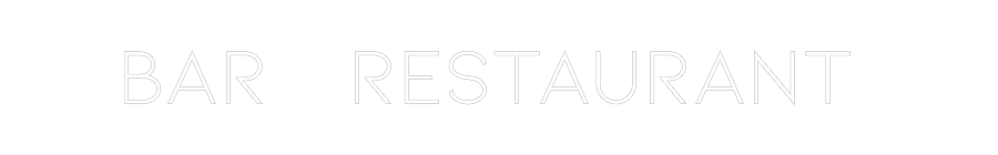 Néon personnalisé: Bar   Restaur...
