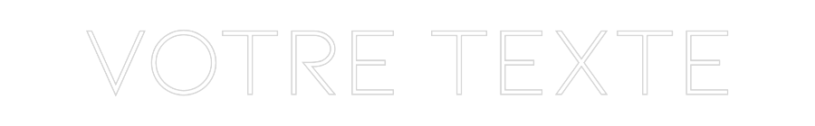 Néon personnalisé: Votre texte