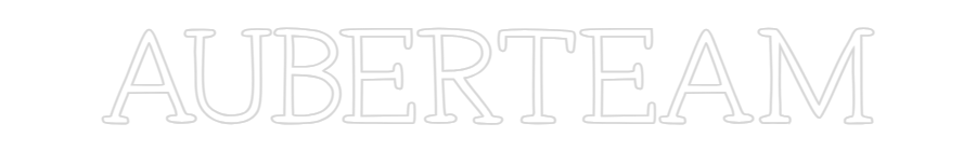 Néon personnalisé: AUBERTEAM