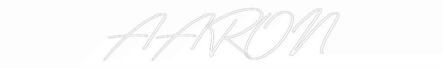 Néon personnalisé: AARON