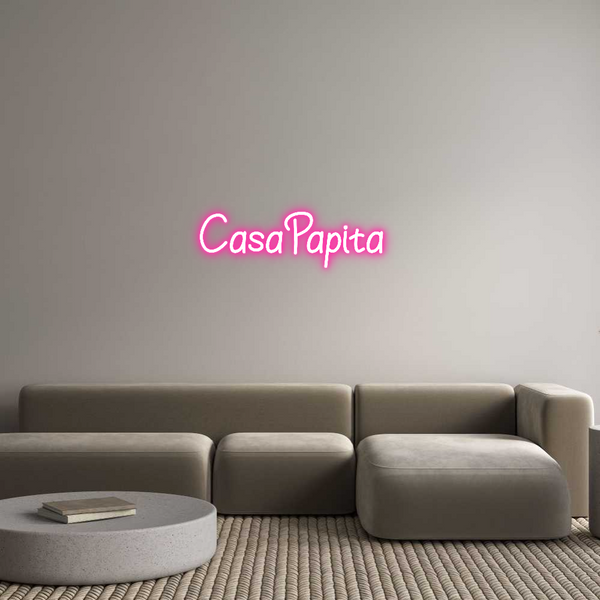 Néon personnalisé: CasaPapita