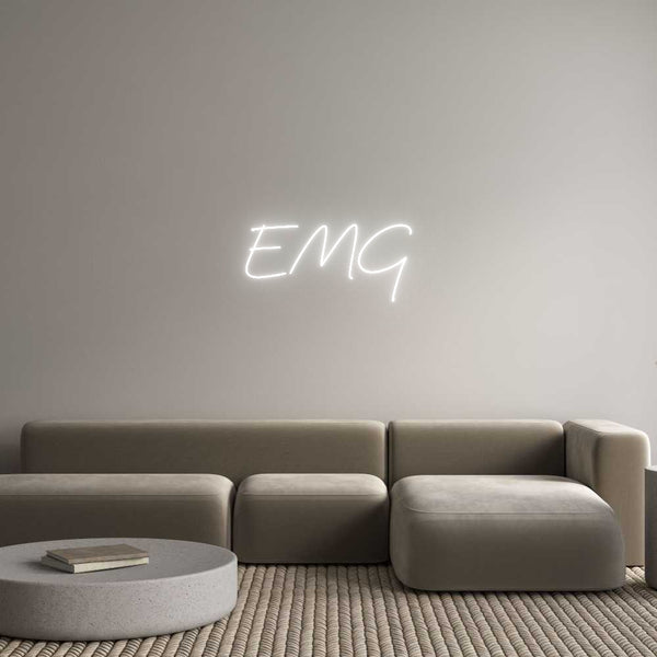 Néon personnalisé: EMG