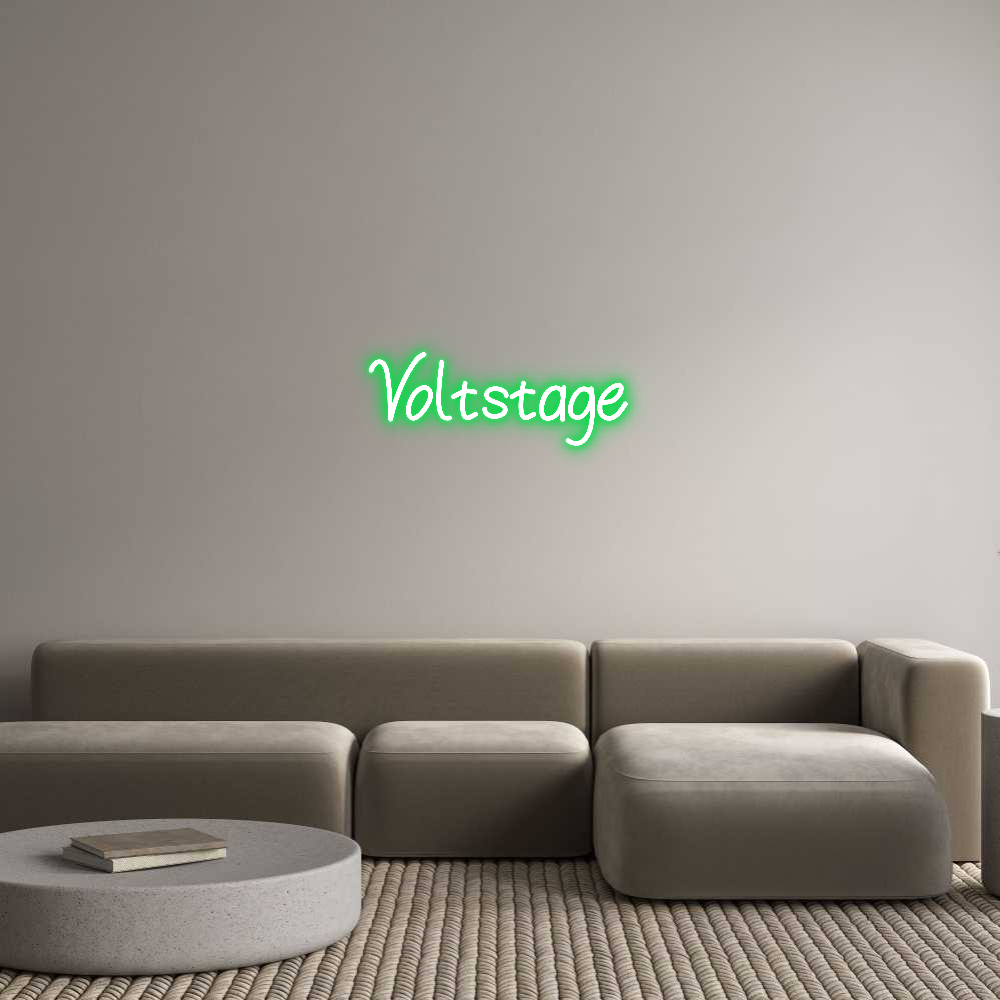Néon personnalisé: Voltstage