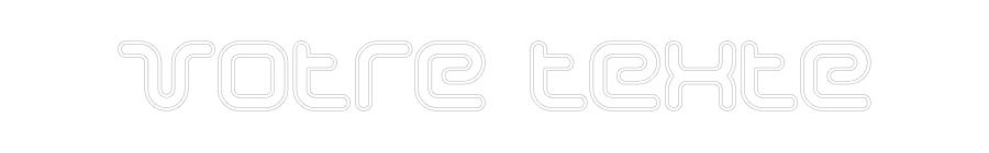 Néon personnalisé: Votre texte