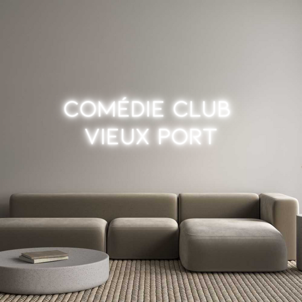 Néon personnalisé: COMÉDIE CLUB ...