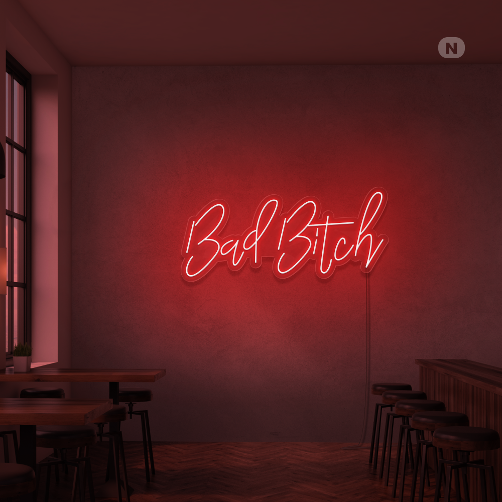 Enseigne Néon Bad Bitch