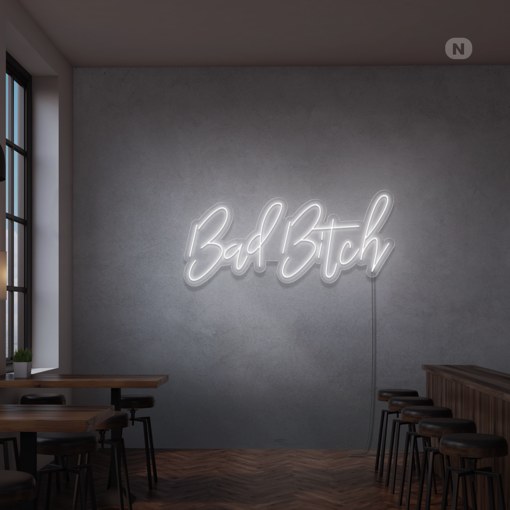 Enseigne Néon Bad Bitch