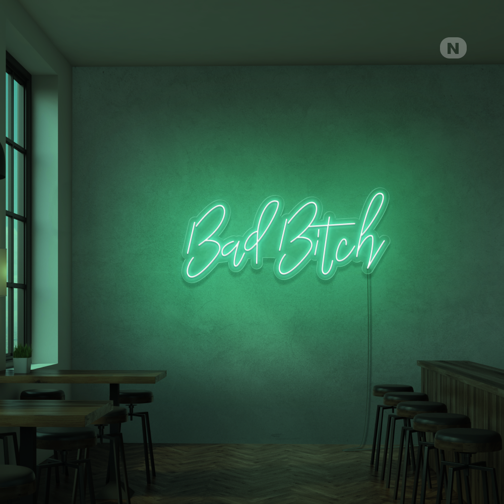 Enseigne Néon Bad Bitch