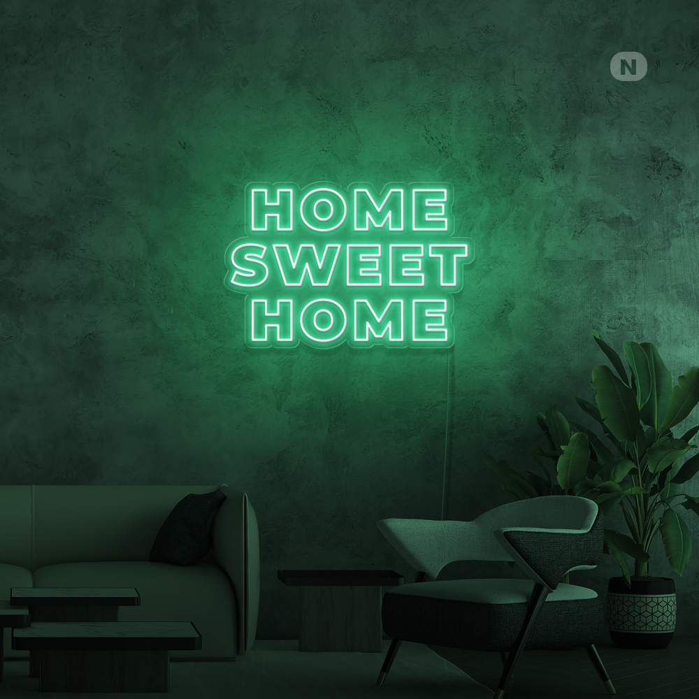 Enseigne Néon Home Sweet Home