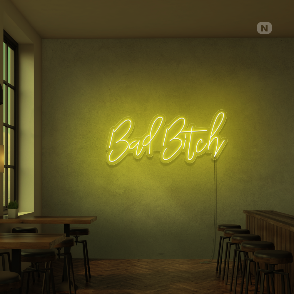 Enseigne Néon Bad Bitch